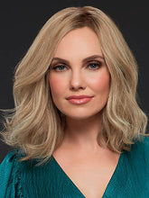 Load image into Gallery viewer, Golden fluffy natural fashion wig

