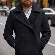 Load image into Gallery viewer, Fashion Casual Lapel Double-breasted Men's Coat
