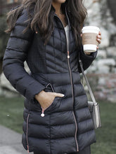 Load image into Gallery viewer, Warm and Fashionable Hooded Cotton Jacket
