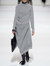 Load image into Gallery viewer, Pure Color Autumn Winter Long Sleeves Women's Suits
