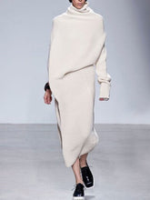 Load image into Gallery viewer, Casual Loose Long Sweater Women's Knit Dress
