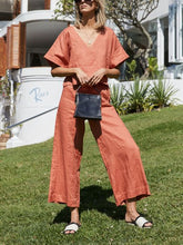 Load image into Gallery viewer, Women's Casual Loose Linen Suit
