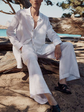 Load image into Gallery viewer, Women's Casual White Buttoned Solid Color Suit
