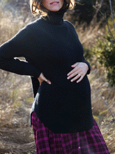 Load image into Gallery viewer, High Neck Simple Temperament Fashion MaternityTop
