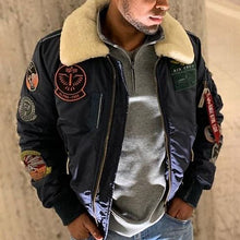 Load image into Gallery viewer, Fashion Jacket with Fur Collar
