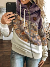 Load image into Gallery viewer, Floral Print Long Sleeves Women's Coat
