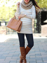 Load image into Gallery viewer, Striped Fashion And Comfortable Maternity Top
