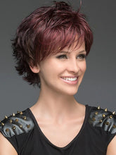 Load image into Gallery viewer, Burgundy Gradient Personalized Chemical Fiber Wig

