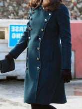 Load image into Gallery viewer, Fashion and Elegant Double-breasted Maternity Coat for Autumn and Winter
