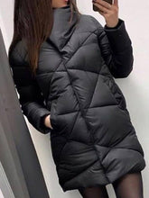 Load image into Gallery viewer, High-neck Warm Cotton Jacket
