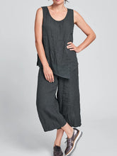 Load image into Gallery viewer, Crew Neck Irregular Vest Casual Suit
