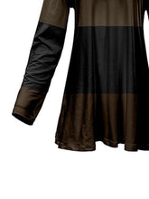Load image into Gallery viewer, Color Block Long Sleeve Ladies Top
