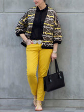 Load image into Gallery viewer, Color Block Autumn And Winter Coat Women's Suits
