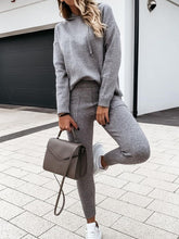 Load image into Gallery viewer, Fashionable Soft Hooded Solid Color Suit

