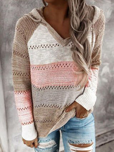 Autumn Comfy and Stylish Knitted Pullover Sweater for Women