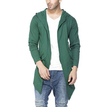 Load image into Gallery viewer, Casual Mid-Length Green Men's Cardigans
