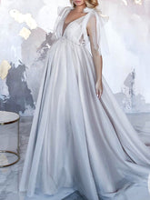 Load image into Gallery viewer, Maternity Sexy Tulle V-Neck Photography Dress
