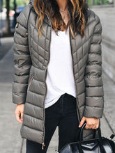 Load image into Gallery viewer, Fashionable Warm Hooded Cotton Jacket

