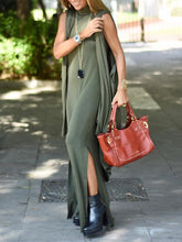 Load image into Gallery viewer, Cotton Long Dress Simplicity Women's Suit
