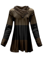 Load image into Gallery viewer, Color Block Long Sleeve Ladies Top
