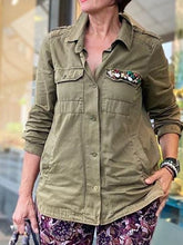 Load image into Gallery viewer, Fashion Casual Ladies Beading Simple Shirt
