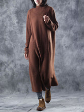 Load image into Gallery viewer, Knitted Loose Maxi Women's Dresses
