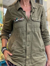 Load image into Gallery viewer, Fashion Casual Ladies Beading Simple Shirt
