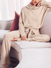 Load image into Gallery viewer, High Neck Long Sleeve Knitted Women's Suits
