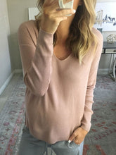 Load image into Gallery viewer, Half High Neck Puff Sleeve Maternity Tops
