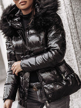 Load image into Gallery viewer, Fashion Warm Ladies Fur Collar Cotton Jacket
