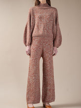 Load image into Gallery viewer, Fall/Winter Women Fashion Pullover Sweater And Pants Two-piece Suit
