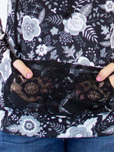 Load image into Gallery viewer, Fashion Pattern Decoration and Lace Pocket Hoodie

