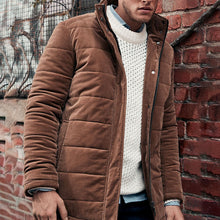 Load image into Gallery viewer, Autumn And Winter Thick Zipper Men&#39;s Coat
