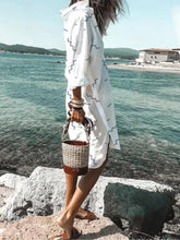 Load image into Gallery viewer, Plus Size Lapel Long Shirt Loose Women's Dress
