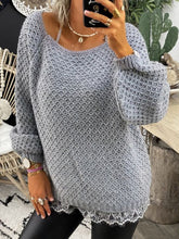 Load image into Gallery viewer, Autumn and Winter Warm Lace Ladies Sweater
