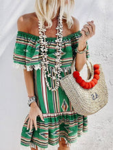 Load image into Gallery viewer, Fashion Casual Temperament One Shoulder Women's Dress
