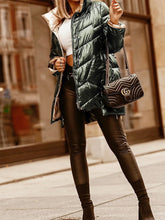 Load image into Gallery viewer, Fashion Warm High-neck Ladies Cotton Jacket
