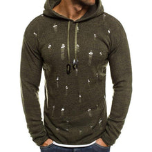 Load image into Gallery viewer, Fashion Ripped Hooded Sweater
