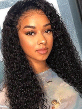Load image into Gallery viewer, Fashion Western Style Black Big Wave Fiber Wig
