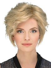 Load image into Gallery viewer, Golden fluffy natural fashion wig
