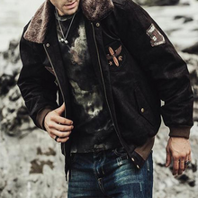 Load image into Gallery viewer, Fleece Collar Casual Fashion Men's Cotton Jacket
