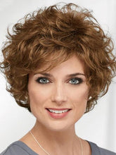 Load image into Gallery viewer, Brown Fluffy Soft High Temperature Silk Wig
