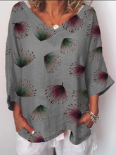 Load image into Gallery viewer, Women's Cotton-Blend Printed Casual Suit
