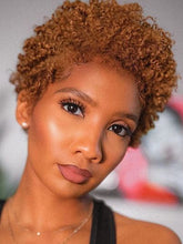 Load image into Gallery viewer, Fashion Brown High Temperature Wire Wig
