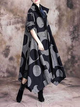 Load image into Gallery viewer, Dot Large Print Women's Coats
