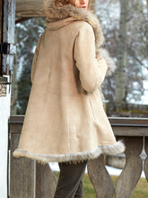 Load image into Gallery viewer, Fur Collar Hooded Women's Coats
