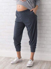 Load image into Gallery viewer, Cotton Comfortable Loose Elastic Waist Maternity Bottom
