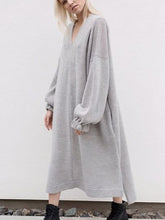 Load image into Gallery viewer, V-Neck Warm Fashion Women's Skirt Autumn And Winter
