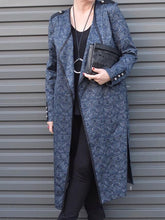 Load image into Gallery viewer, Fall/winter Fashion Ladies Coat with Lapel Side Slit
