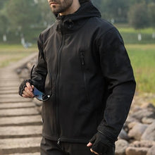Load image into Gallery viewer, Men's Winter Waterproof Jacket Trench Coat
